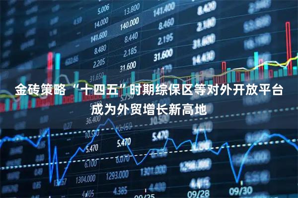 金砖策略 “十四五”时期综保区等对外开放平台成为外贸增长新高地